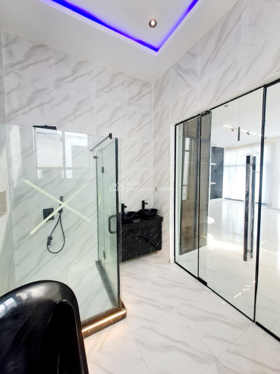 Newly Built 5 Bedroom Detached with Bq and Pool in a Gated Estate, Chevron, Lekki, Lagos, Detached Duplex for Sale