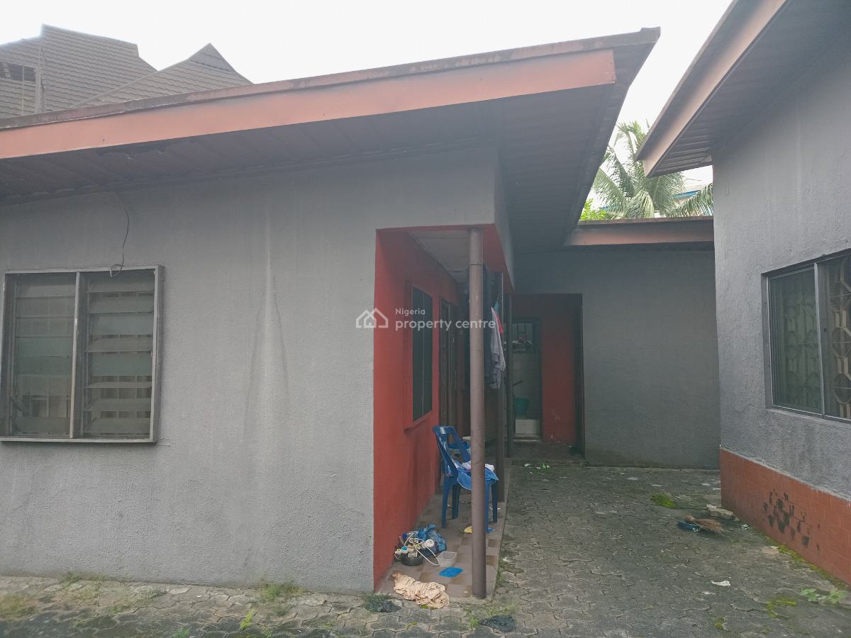 Standard Four (4) Bedroom Bungalow with 3 Rooms Bq, Woji, Port Harcourt, Rivers, Detached Bungalow for Sale