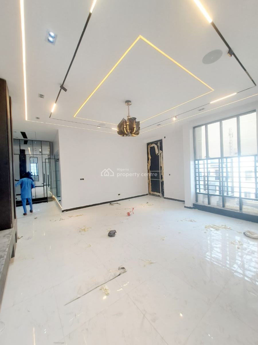 Newly Built 5 Bedroom Detached with Bq, Pool, Cinema & Gym Equipments, Chevron, Lekki, Lagos, Detached Duplex for Sale