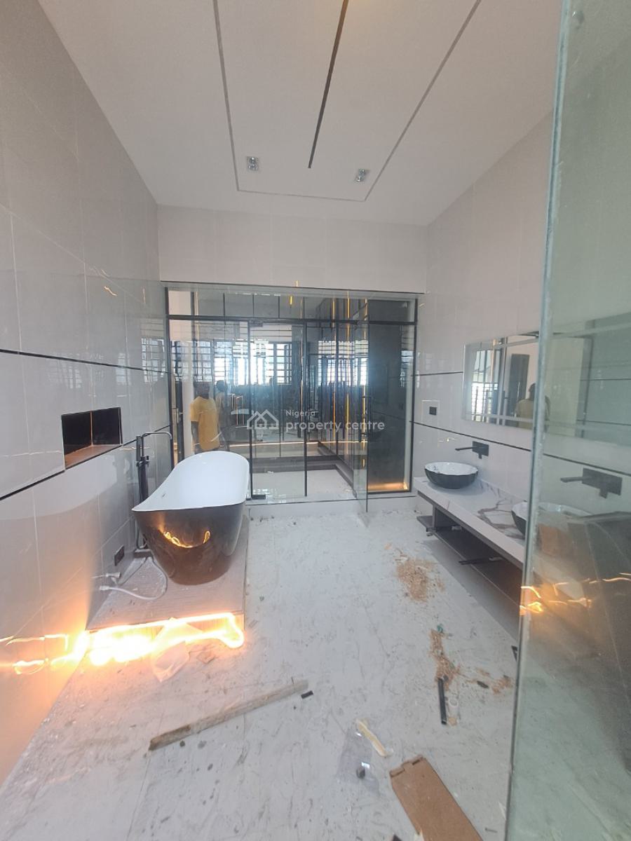 Newly Built 5 Bedroom Detached with Bq, Pool, Cinema & Gym Equipments, Chevron, Lekki, Lagos, Detached Duplex for Sale