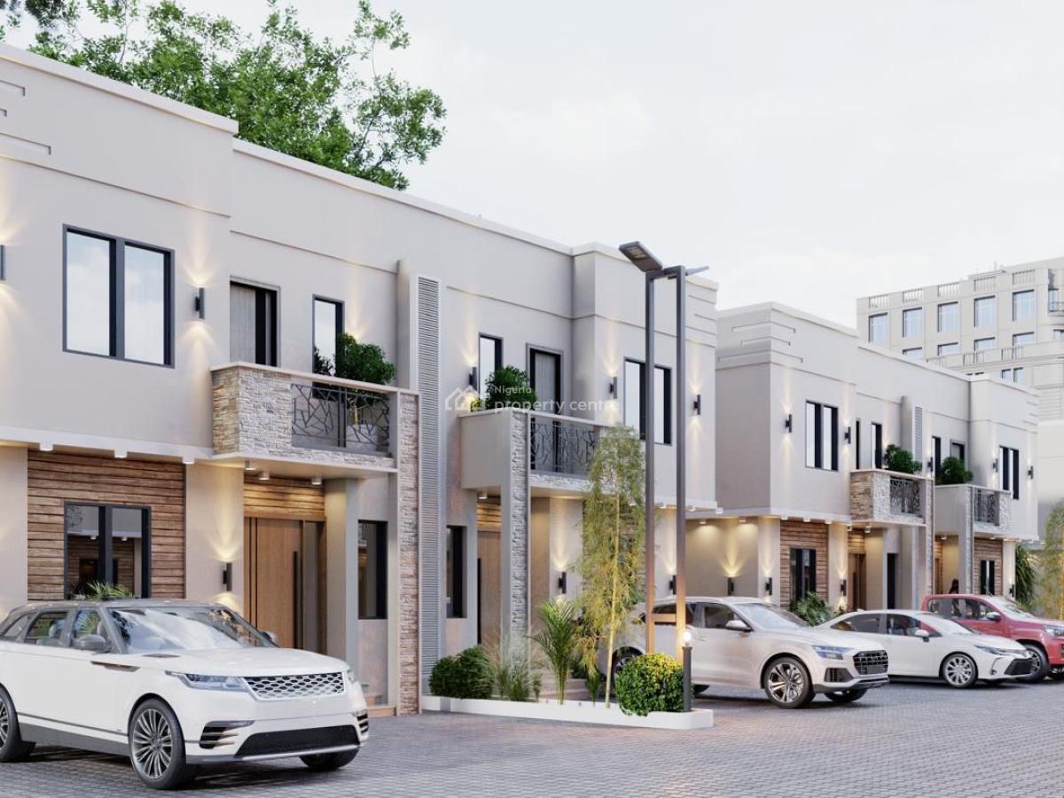 4 Bedroom Terrace Duplex with Bq, Life Camp, Abuja, Terraced Duplex for Sale
