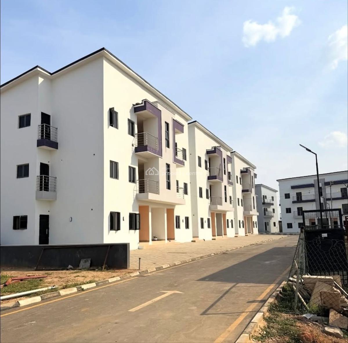 Newly Constructed 3 Bedrooms Apartment, Lokogoma District, Abuja, Block of Flats for Sale