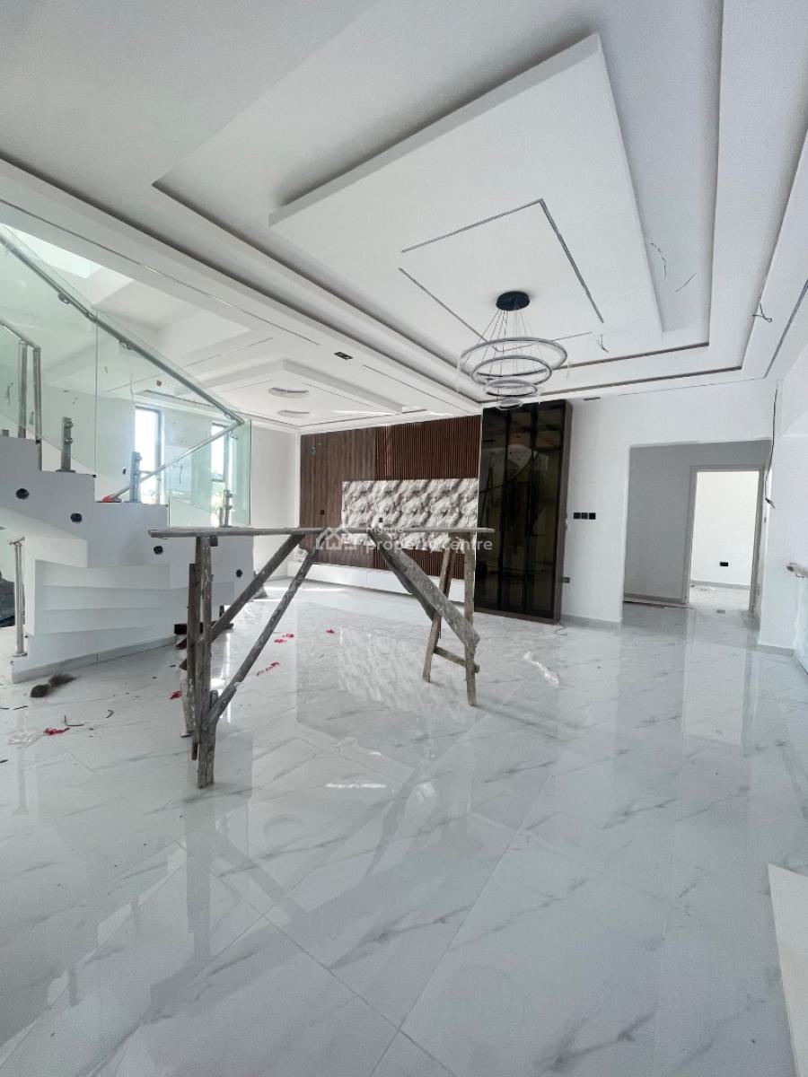 Massive 6 Bedroom Mansion, with Swimming Pool, Rooftop, Cinema, & Gym, Abraham Adesanya, Ajah, Lagos, Detached Duplex for Sale