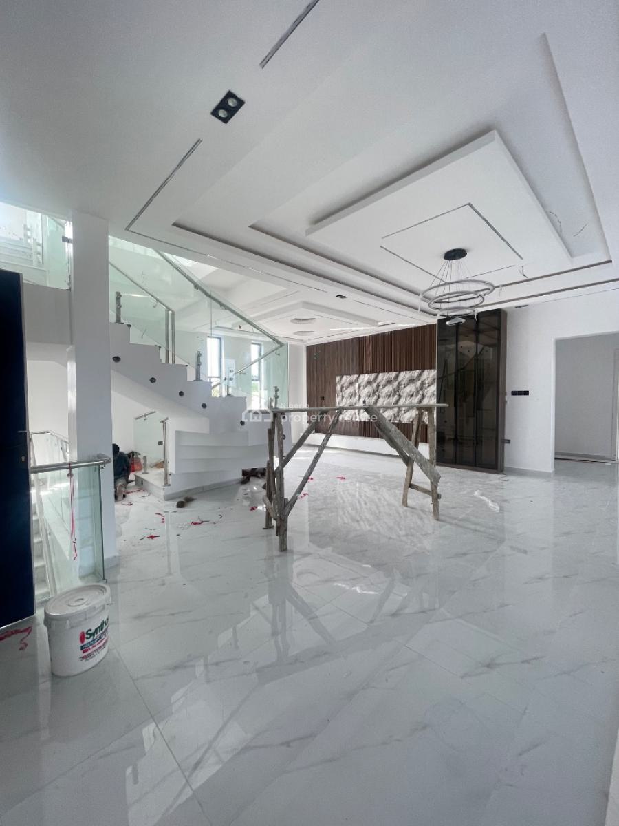Massive 6 Bedroom Mansion, with Swimming Pool, Rooftop, Cinema, & Gym, Abraham Adesanya, Ajah, Lagos, Detached Duplex for Sale