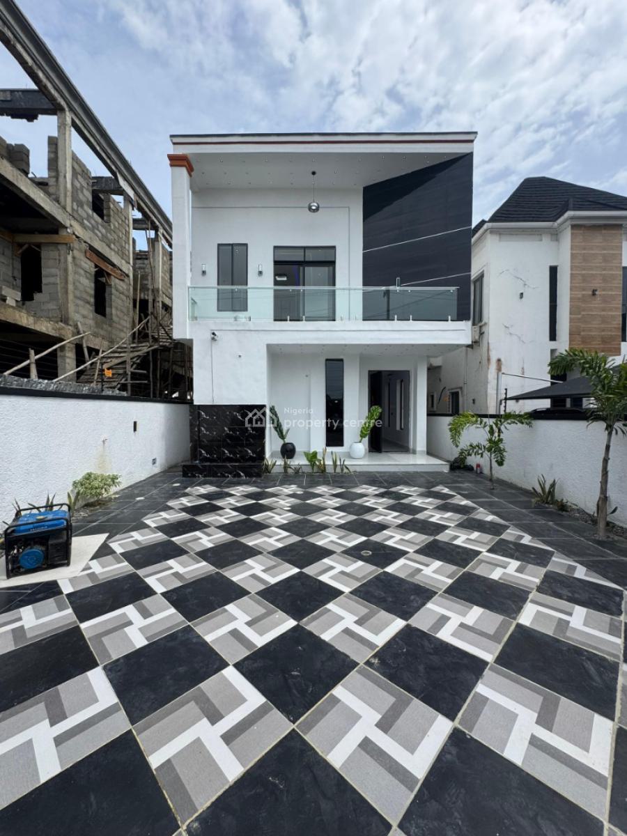 Beautiful 5 Bedroom Detached Duplex with Outdoor Swimming Pool, Bq, Less Than 5 Minutes From Badore, Lekki, Ajah, Lagos, Detached Duplex for Sale