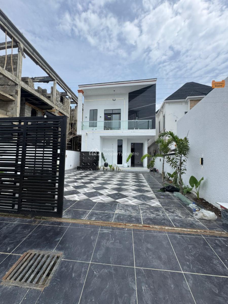Beautiful 5 Bedroom Detached Duplex with Outdoor Swimming Pool, Bq, Less Than 5 Minutes From Badore, Lekki, Ajah, Lagos, Detached Duplex for Sale