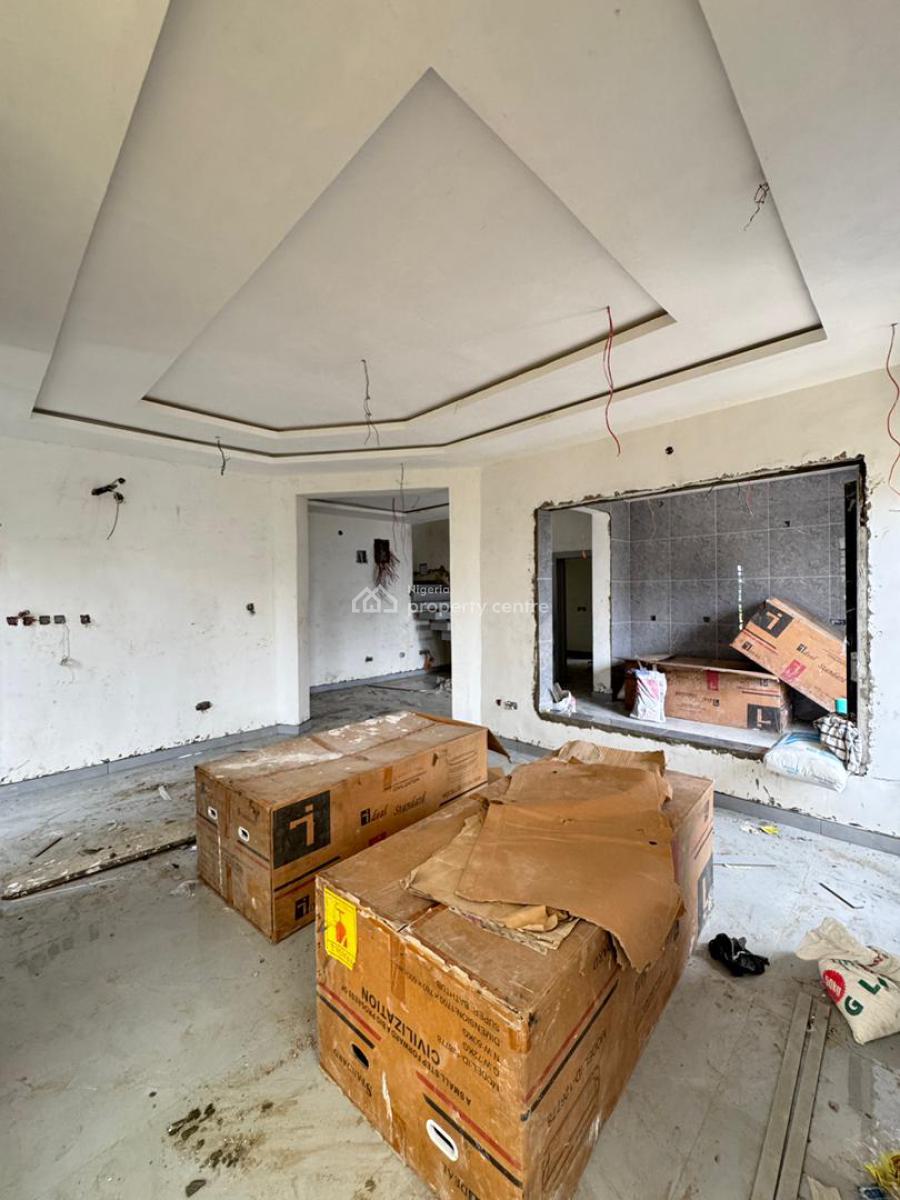 Nicely Built 4 Bedroom Detached Duplex Plus Gym and Terrace, Stunning Detailed Home with Gym Room, Terrace, Bq in a Secured Estate, Surulere, Lagos, Detached Duplex for Sale