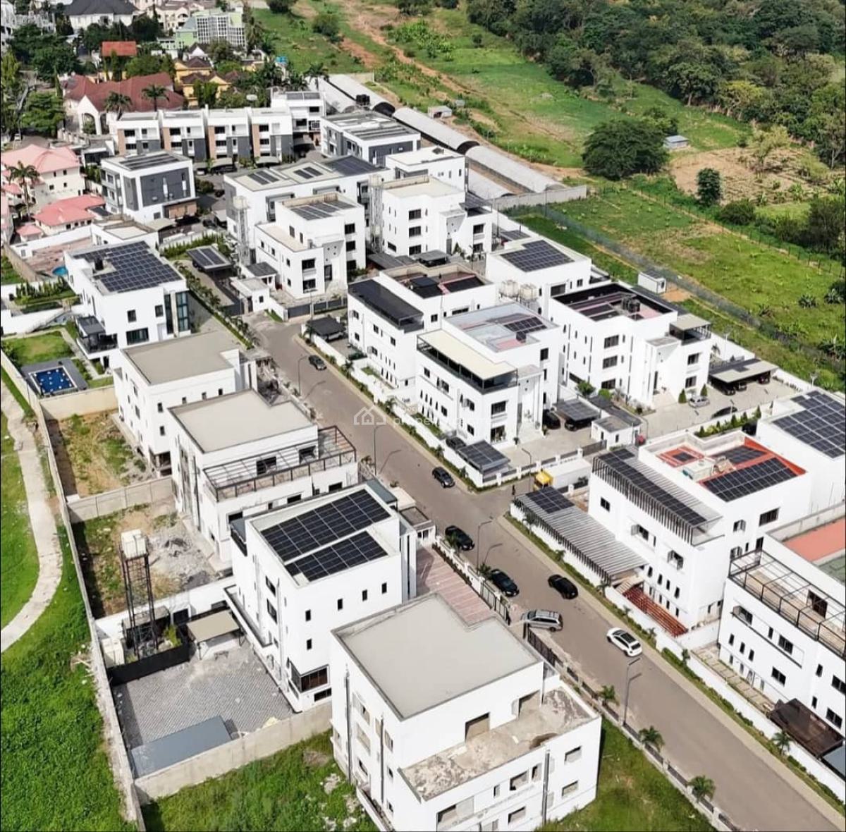 Newly Constructed 12bedrooms Castle Villa with a Penthouse Basement El, Maitama District, Abuja, Detached Duplex for Sale