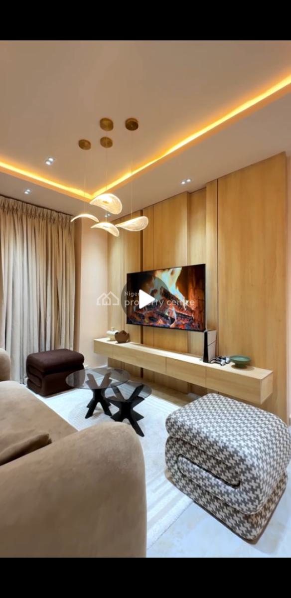 *russet- Brand New 1bedroom Apartment with Ps5 and Gym*, Ikate Lekki, Lekki, Lagos, Mini Flat (room and Parlour) Short Let