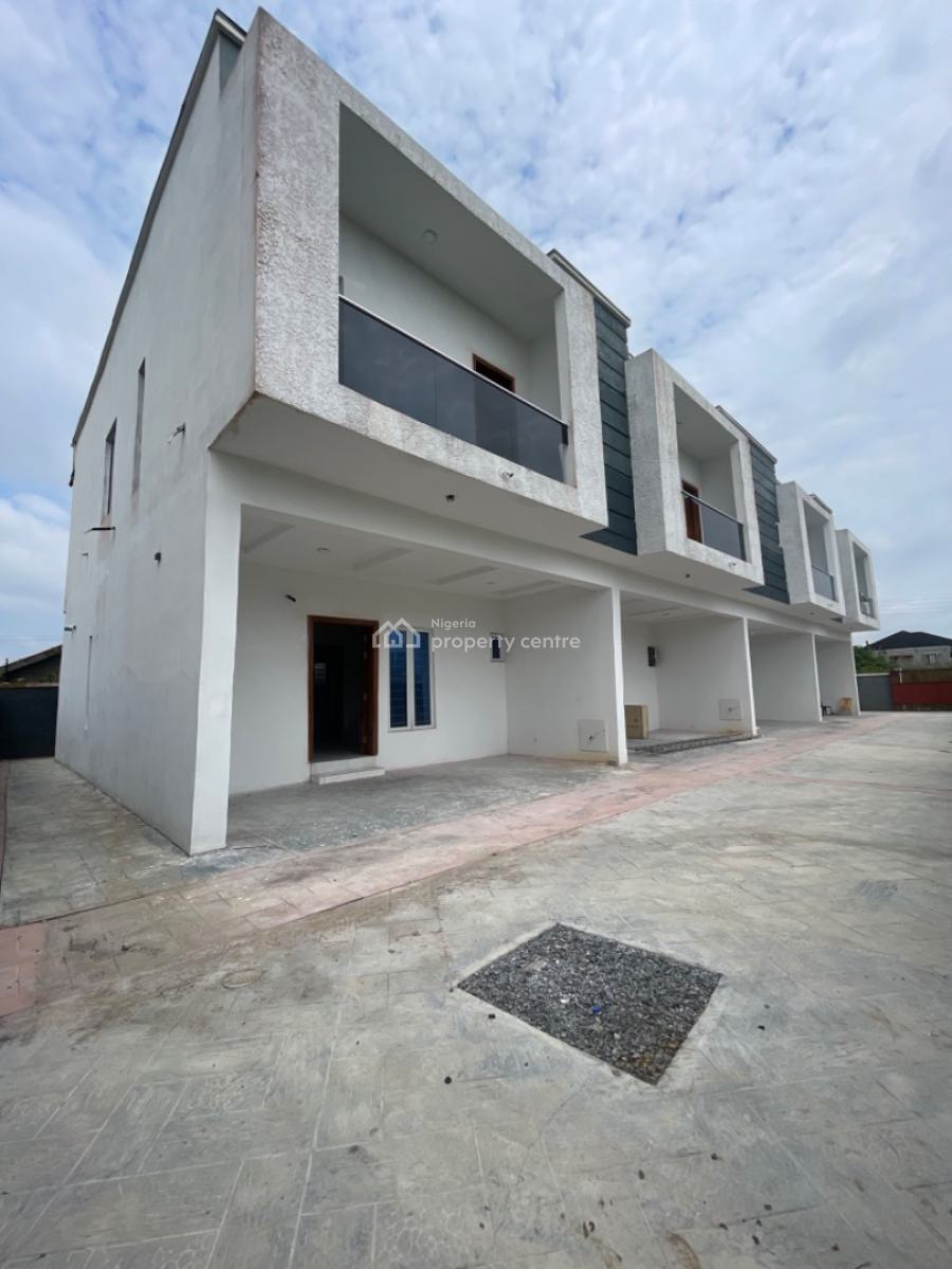 Oshofreeee Newly Built Luxury 4 Bedroom Terrace Duplex, Mobil, Ikota, Lekki, Lagos, Terraced Duplex for Sale