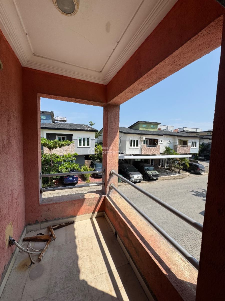 Fully Serviced 3 Bedroom Terrace Duplex + Bq, Ikate Elegushi, Lekki, Lagos, Terraced Duplex for Rent