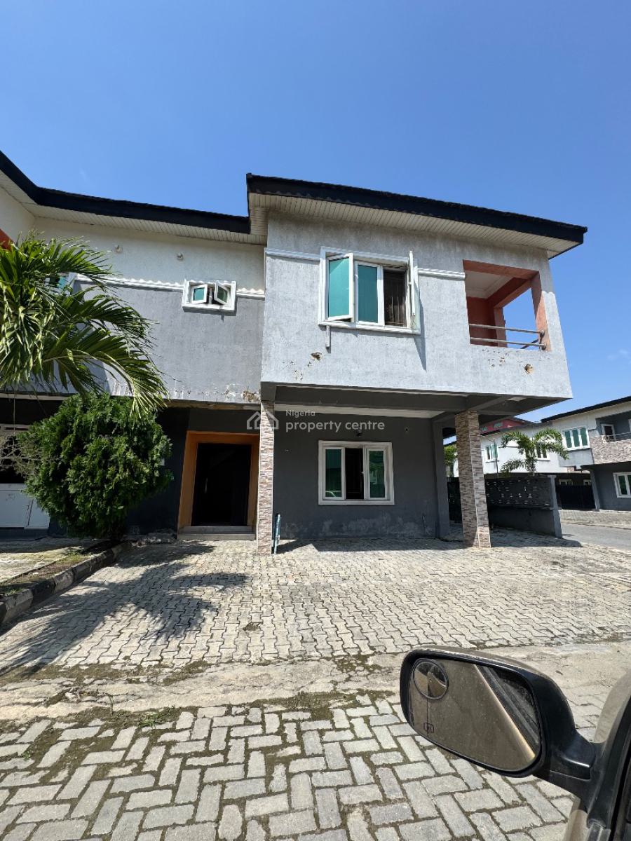 Fully Serviced 3 Bedroom Terrace Duplex + Bq, Ikate Elegushi, Lekki, Lagos, Terraced Duplex for Rent