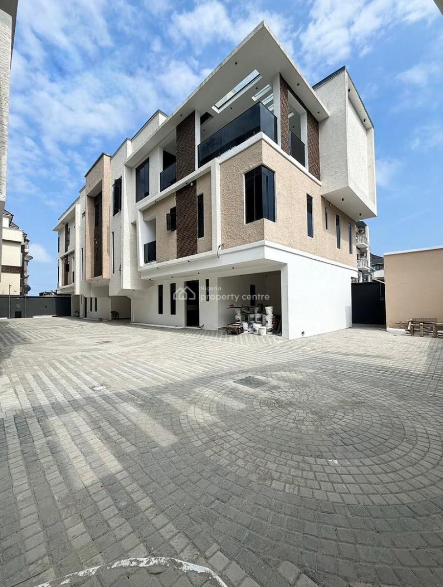 Stunning 4 Bedroom Terraced Duplex & Penthouse, Inverter & Elevator, Lekki, Lagos, Terraced Duplex for Sale