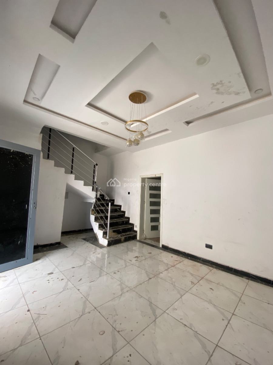 Luxury 3bed Wt Bq in a Very Secured Estate with Clean Water, Light, Ikota Estate, Beside Lekki County, Lekki, Lagos, Terraced Duplex for Sale