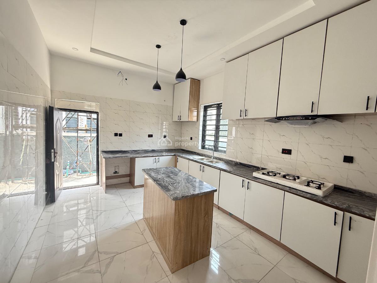 Brand New Spacious 5 Bedroom Detached House with a Bq, Ajah, Lagos, Detached Duplex for Sale