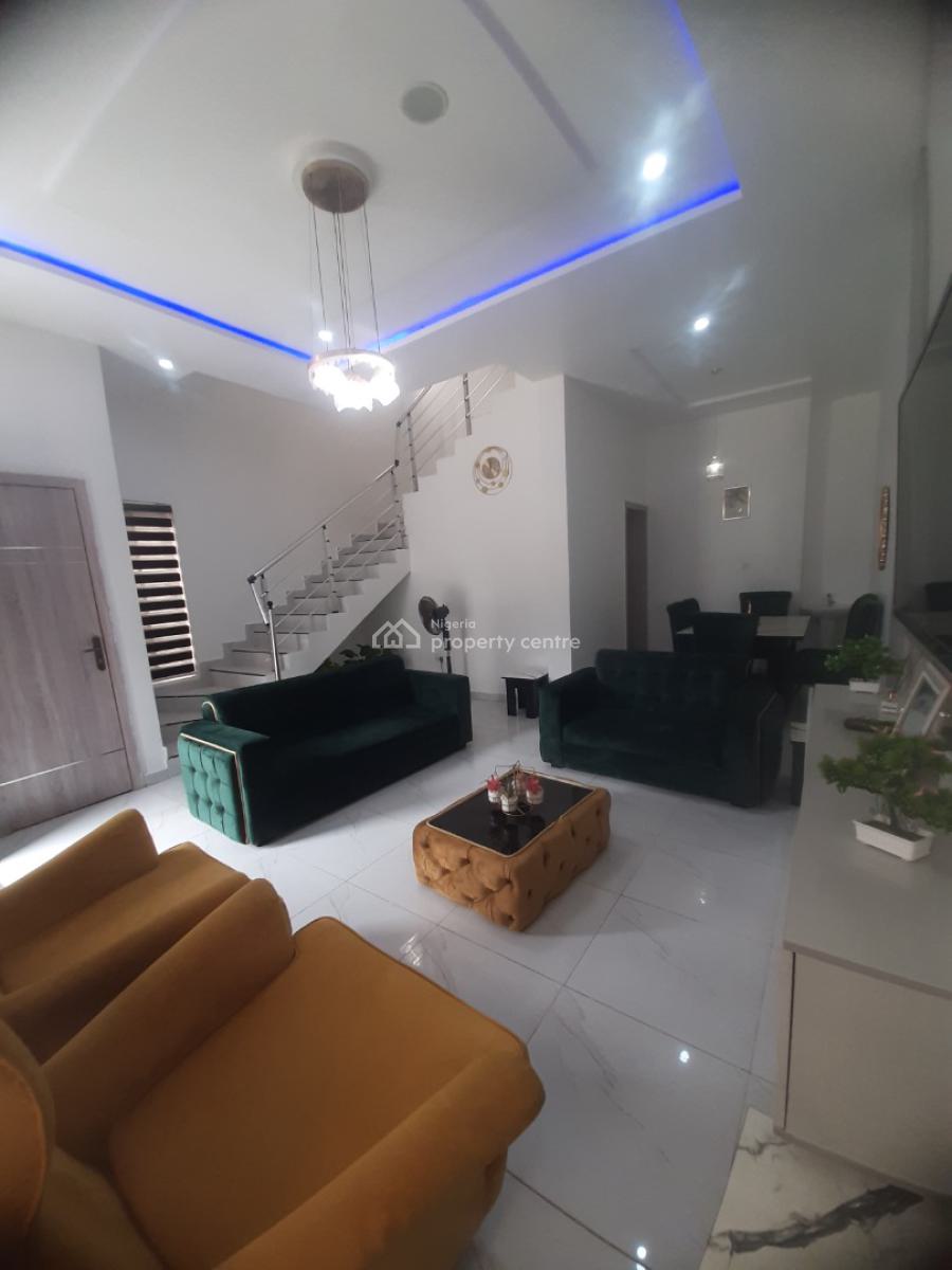 Its a Brand New and Serviced with 24/7 Power Supply 4 Bedroom Townhou, Ikate, Lekki, Lagos, Terraced Duplex for Rent