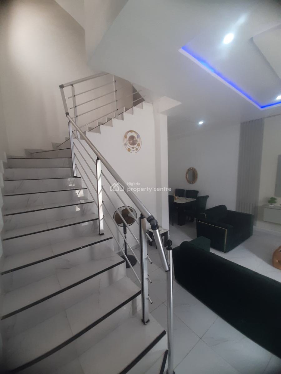 Its a Brand New and Serviced with 24/7 Power Supply 4 Bedroom Townhou, Ikate, Lekki, Lagos, Terraced Duplex for Rent