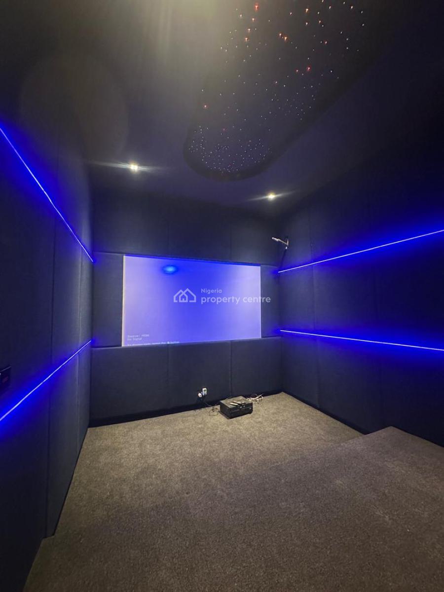 Aesthetically Pleasing 5 Bedroom Fully Detached  with Private Cinema, Lekki Phase 1, Lekki, Lagos, Detached Duplex for Sale