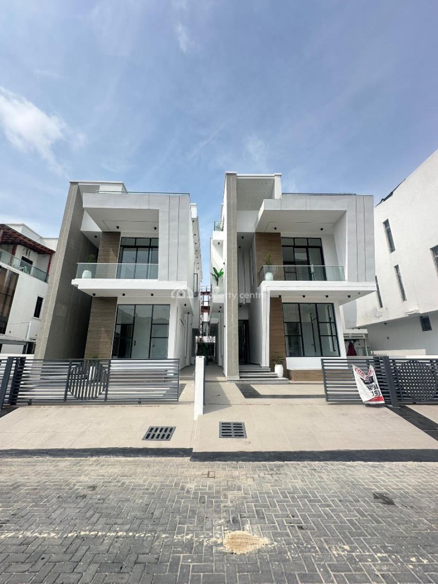 Aesthetically Pleasing 5 Bedroom Fully Detached with Private Cinema, Osapa, Lekki, Lagos, Detached Duplex for Sale