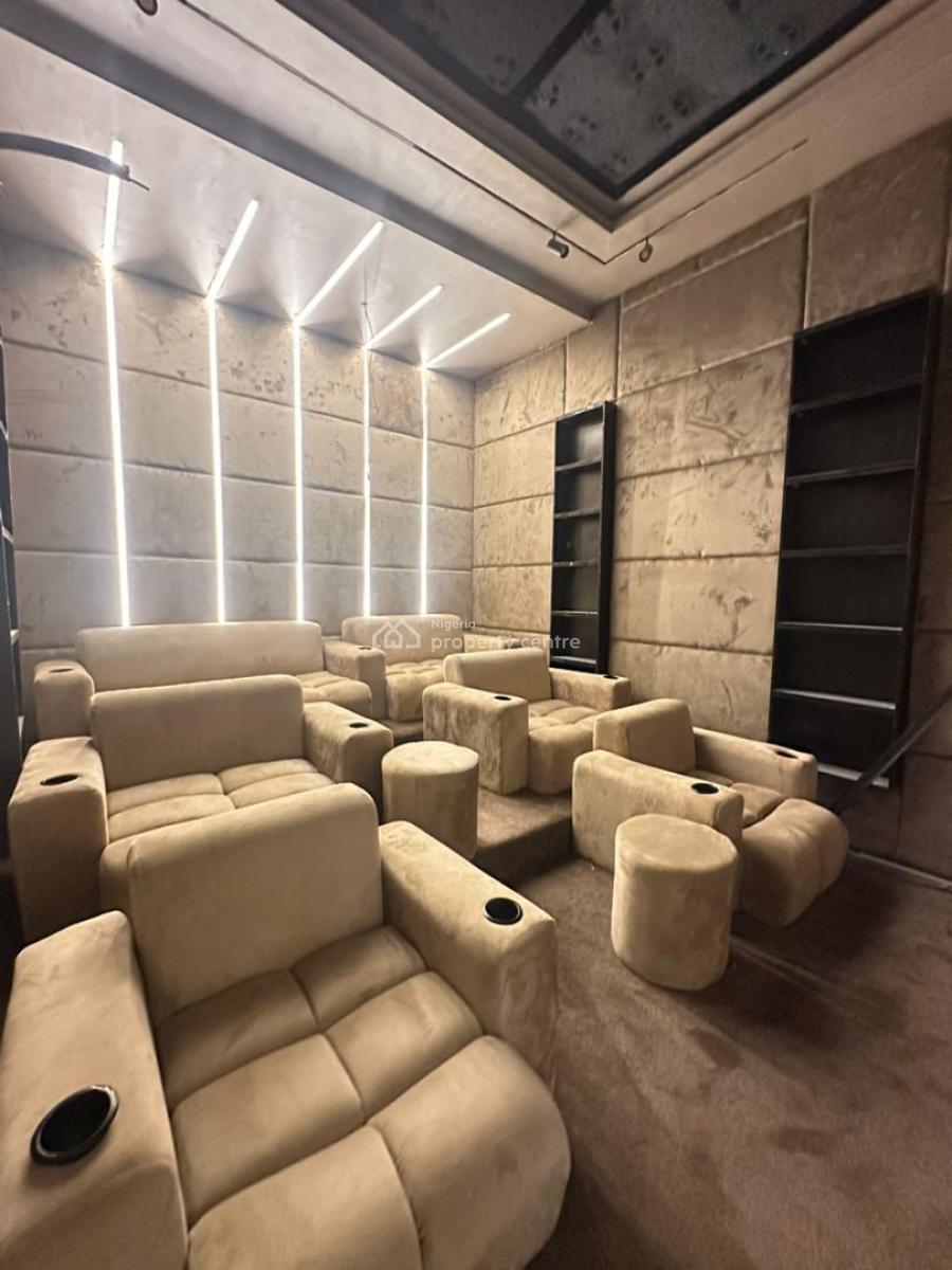 Extremely Luxury 5 Bedroom Fully Detached with Private Cinema, Osapa, Lekki, Lagos, Detached Duplex for Sale