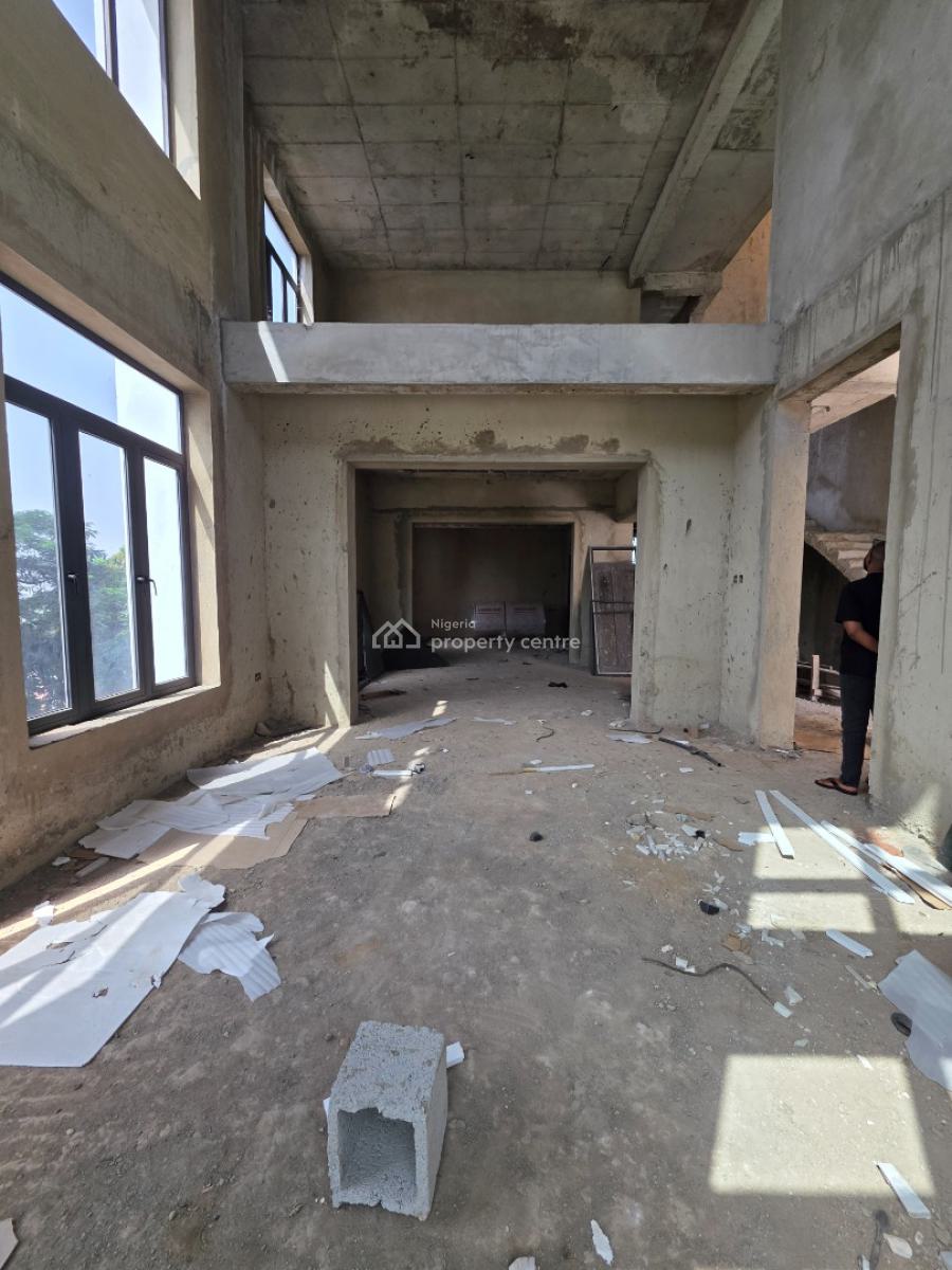 Semi-finished 6 Bedroom Detached Duplex with Elevator Shaft, Maitama District, Abuja, Detached Duplex for Sale