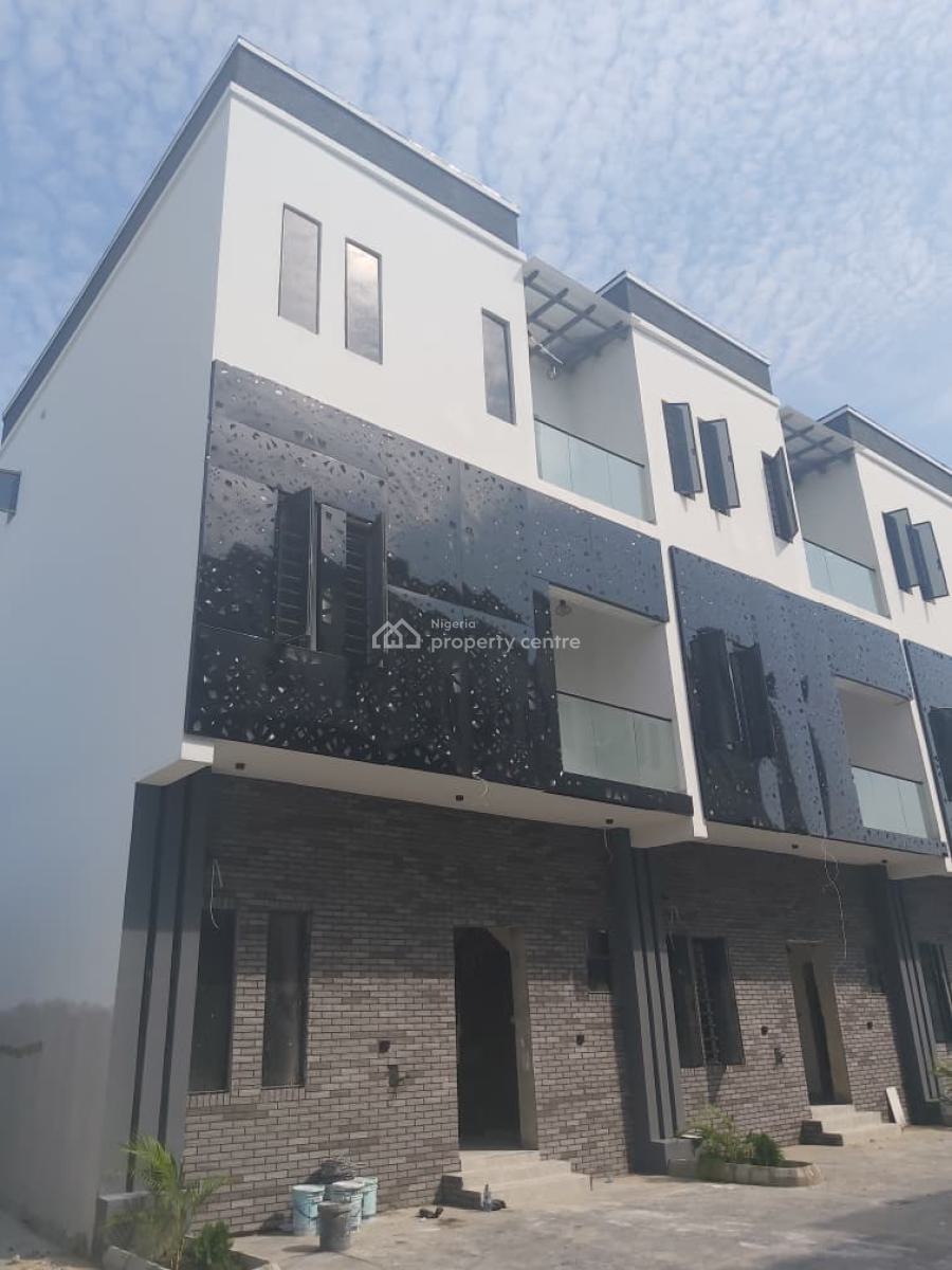 Luxurious 3 Bedroom Terrace Duplex, Buna Vista Orchid, Lekki Phase 2, Lekki, Lagos, Terraced Duplex for Sale