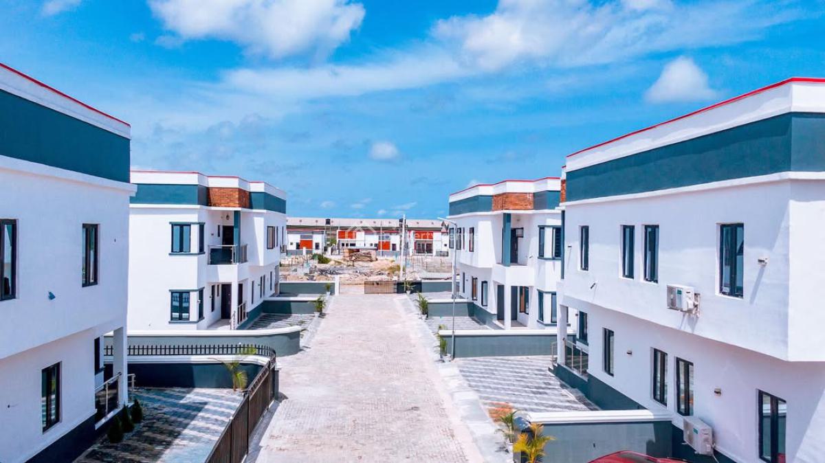 Spread Payment Off Plan 3 Bedroom Duplex, Zylux Court Extension, Bogije, Ibeju Lekki, Lagos, Semi-detached Duplex for Sale