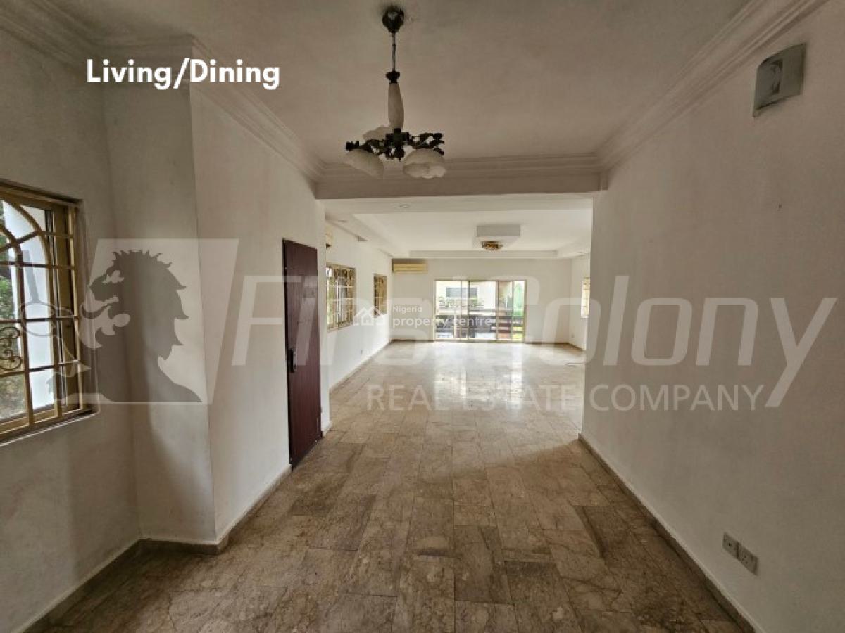Massive 5 Bedroom Detached House (partly Serviced), Old Ikoyi, Ikoyi, Lagos, Detached Duplex for Rent