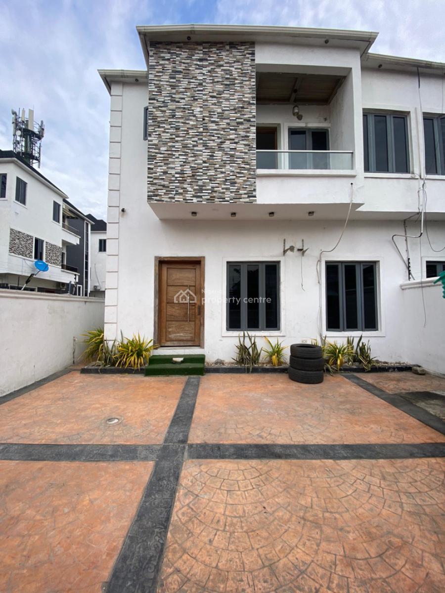 4 Bedroom Semi Detached Duplex with Bq, Agungi, Lekki, Lagos, Semi-detached Duplex for Rent