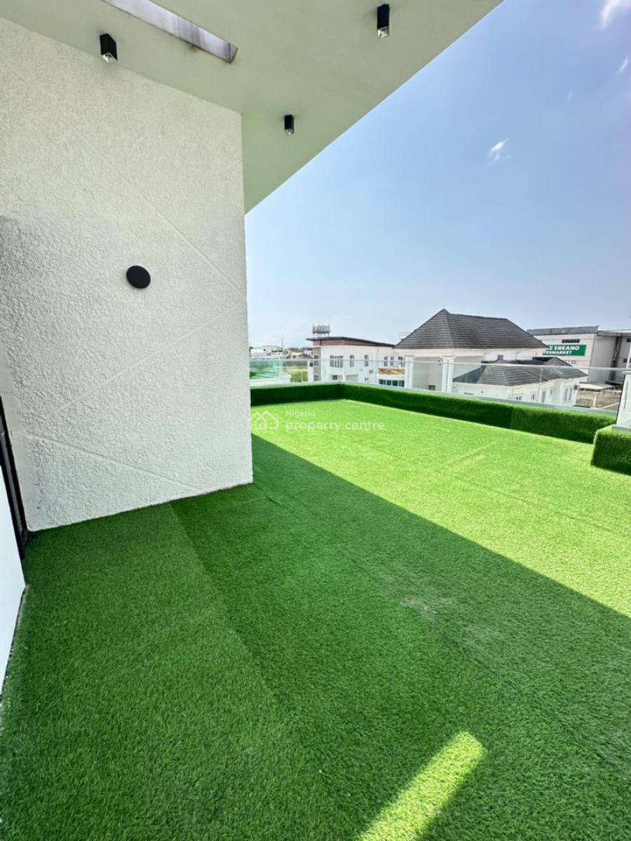 Newly Built 5 Bedroom Fully Detached with an Open Rooftop, Osapa, Lekki, Lagos, Detached Duplex for Sale