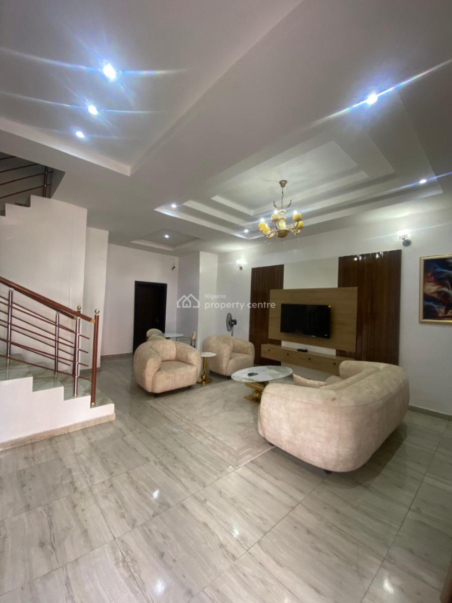 Well Finished & Spacious 4 Bedroom Terrace Duplex, Chevron Toll Gate, Orchid Road, Lekki, Lagos, Terraced Duplex for Rent