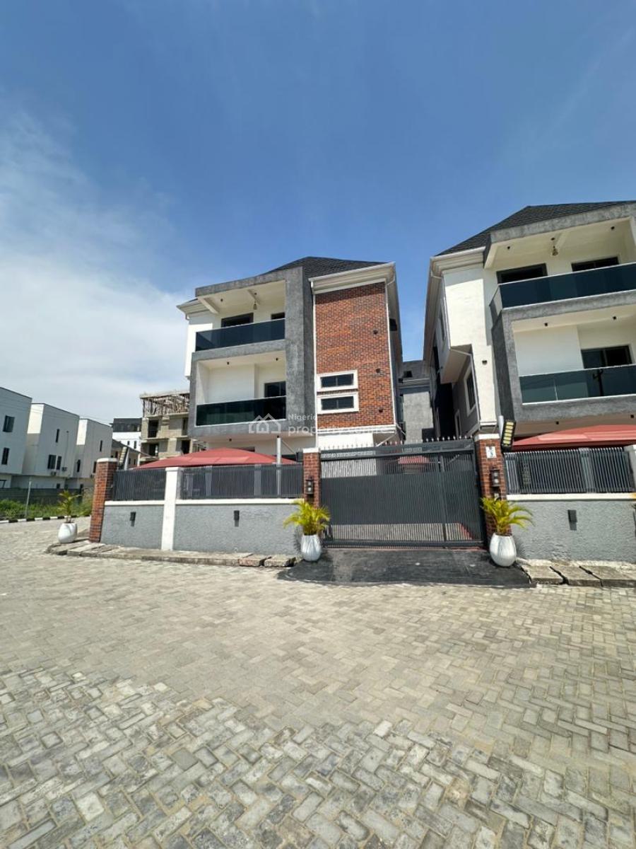 Luxurious 5 Bedroom Fully Detached with a Bq in a Cozy & Secure Enviro, Lekki Phase 1, Lekki, Lagos, Detached Duplex for Sale