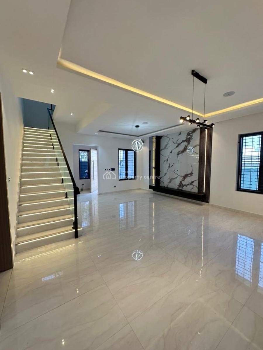 Luxurious 5 Bedroom Fully Detached with a Swimming Pool and Bq, Lekki Phase 1, Lekki, Lagos, Detached Duplex for Sale