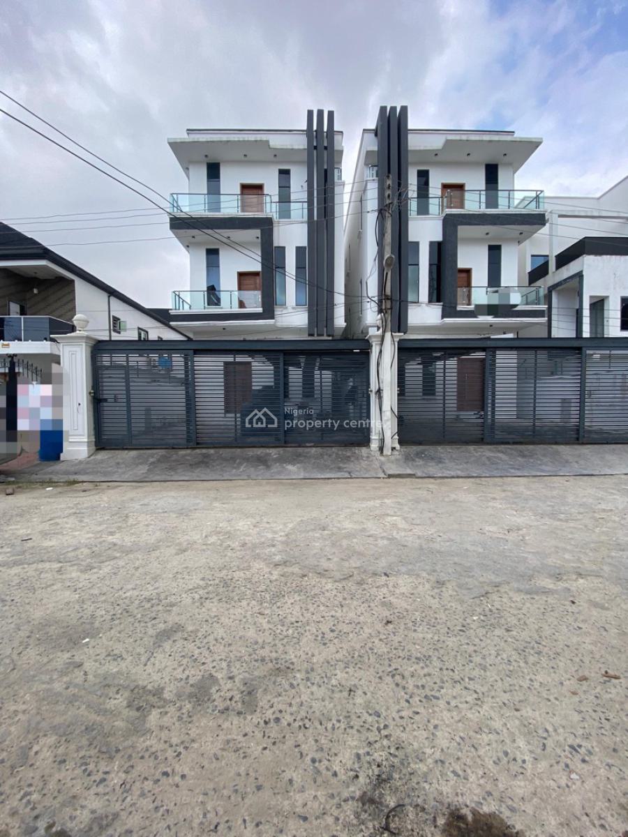 5 Bedroom Fully Detached Duplex with Bq & Laundry Room, Agungi, Lekki, Lagos, Detached Duplex for Sale