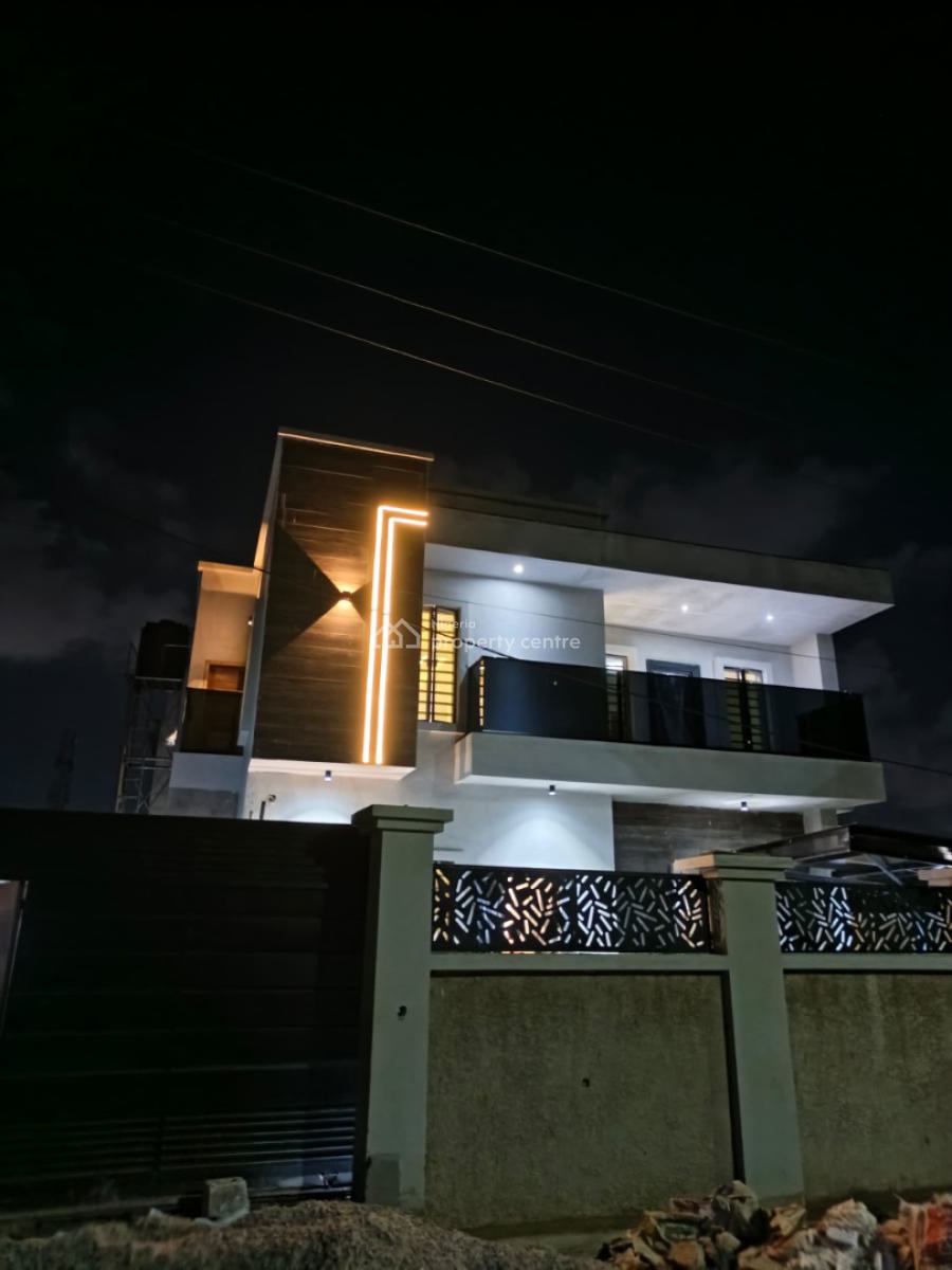Elegantly Built Smart Home Detached Duplex at Ogba, Ikeja, Off College Road, Ogba, Ikeja, Lagos, Detached Duplex for Sale