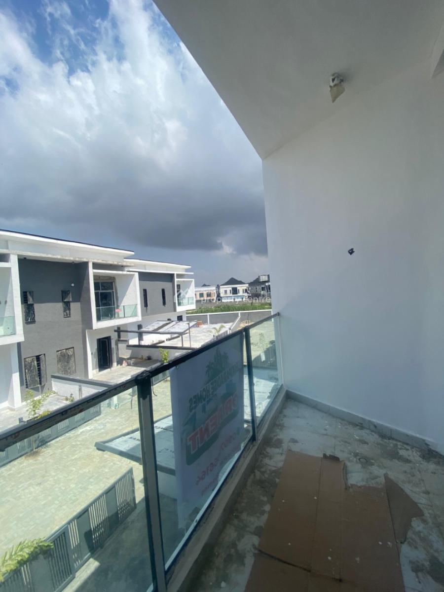 Newly Built, Spacious 4 Bedroom Terrace Duplex with Bq, Chevron Toll Gate, Orchid Road, Lekki, Lagos, Semi-detached Duplex for Rent