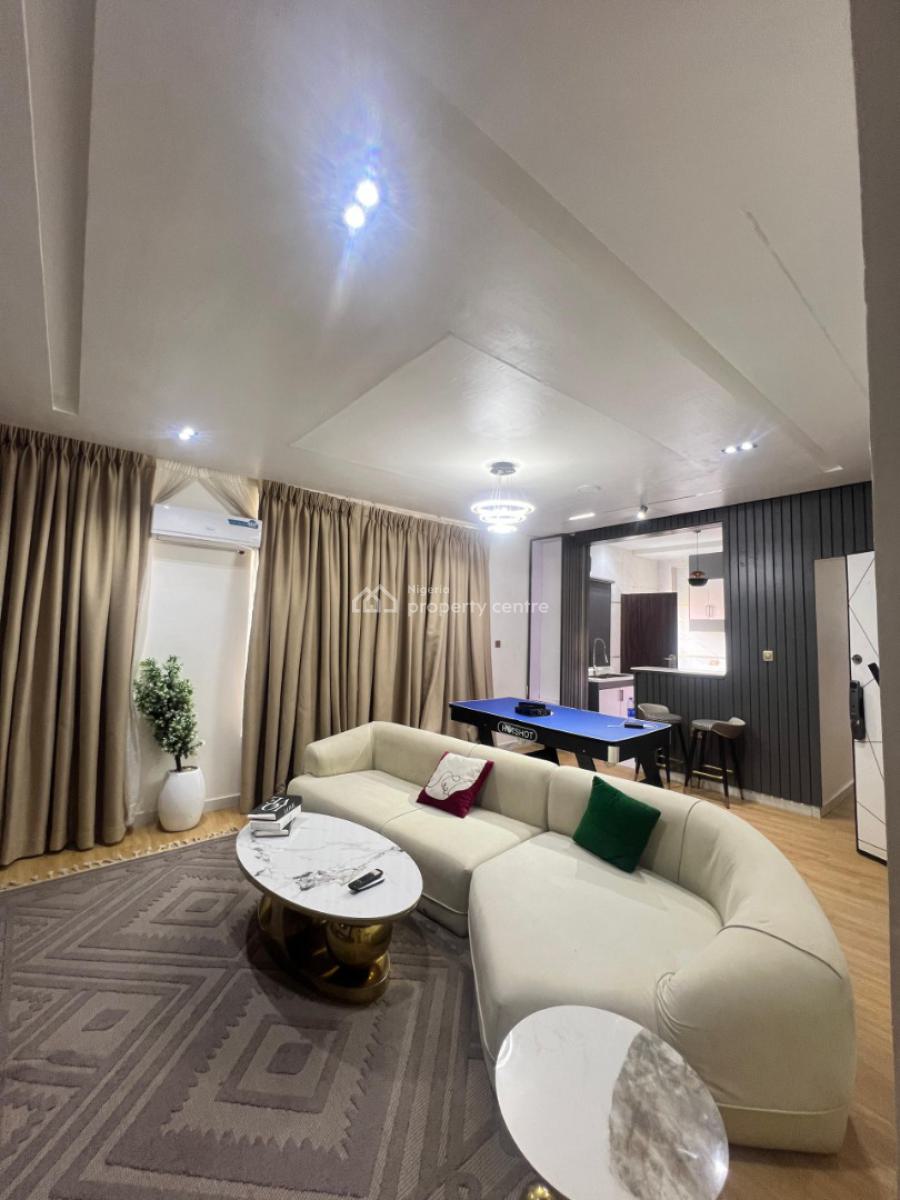 Furnished 2 Bedroom Apartment with Swimming Pool Suitable for Airbnb, Lekki Phase 1, Lekki, Lagos, Flat / Apartment for Rent
