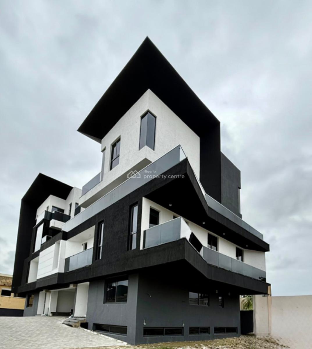 Smart 5 Bed Penthouse 4-floor Home with Cinema, Suspended Pool & Study, Osborne, Ikoyi, Lagos, House for Sale