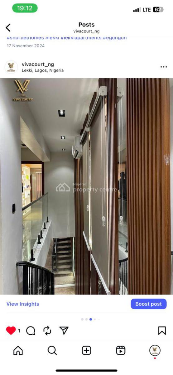 2 Bedroom Apartment, Lekki, Lekki Phase 1, Lekki, Lagos, Flat / Apartment Short Let