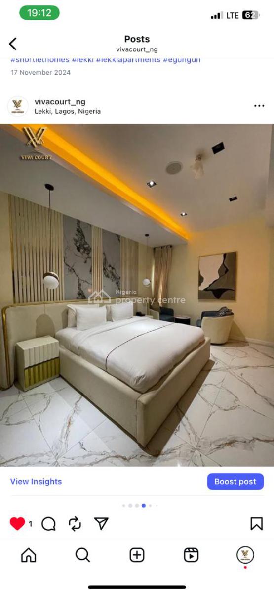 2 Bedroom Apartment, Lekki, Lekki Phase 1, Lekki, Lagos, Flat / Apartment Short Let