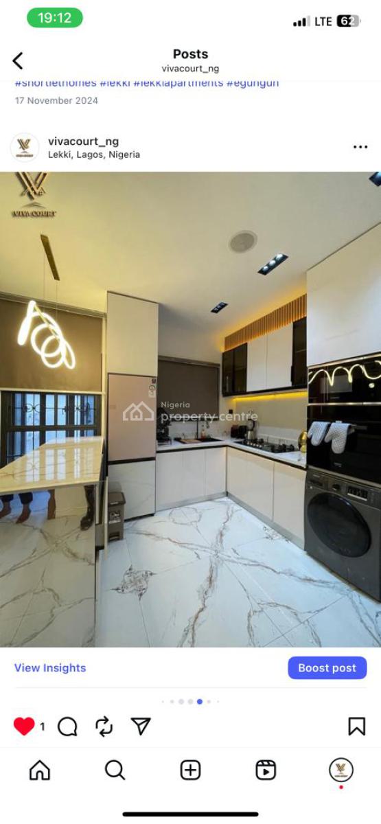 2 Bedroom Apartment, Lekki, Lekki Phase 1, Lekki, Lagos, Flat / Apartment Short Let