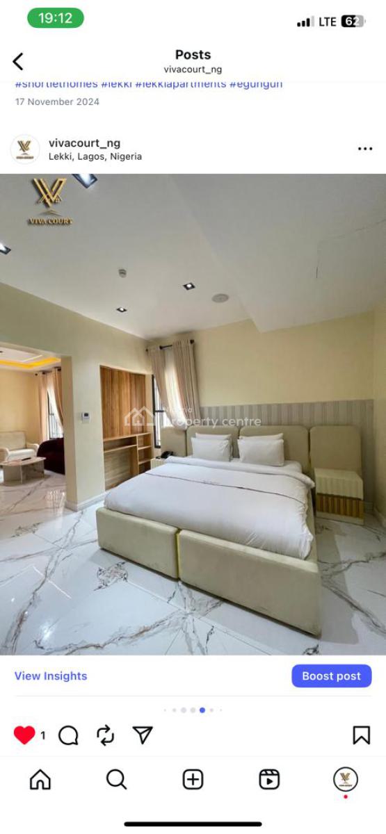 2 Bedroom Apartment, Lekki, Lekki Phase 1, Lekki, Lagos, Flat / Apartment Short Let