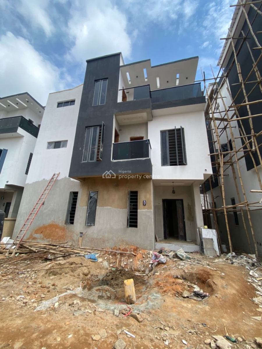 Premium 5 Bedroom Duplex with Bq (4units), Gra Phase 1, Magodo, Lagos, Detached Duplex for Sale