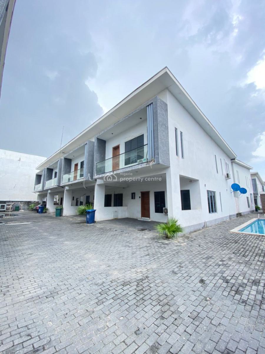 Spacious 4 Bedroom Terrace Duplex, Orchid Road, Lekki Phase 2, Lekki, Lagos, Terraced Duplex for Sale