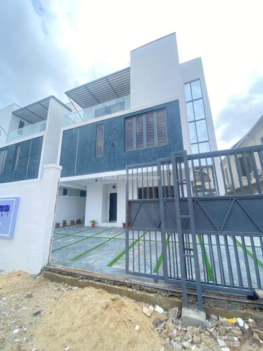 Luxury 4 Bedroom Semi Detached Duplex with a Rooftop, Ologolo, Lekki, Lagos, Semi-detached Duplex for Sale