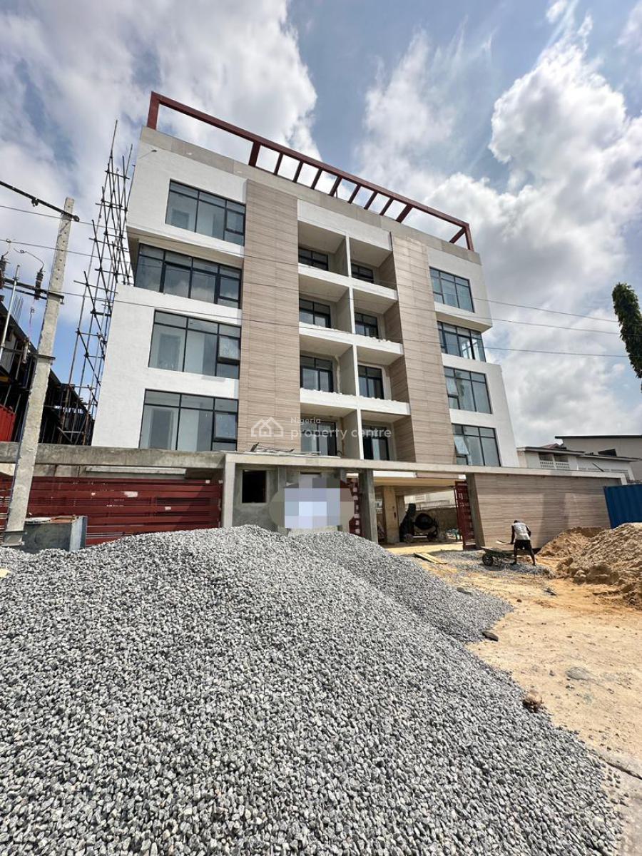 Luxury 2 Bedroom Apartment with Bq, Elevator, Gym, Rooftop & Pool, Lekki Phase 1, Lekki, Lagos, Flat / Apartment for Sale