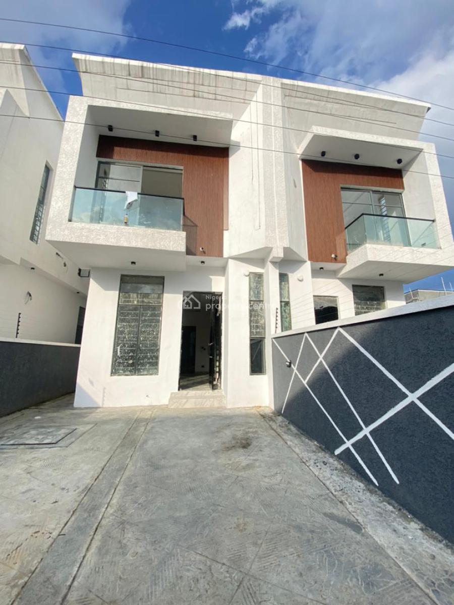 4 Bedroom Semi Detached Duplex with Bq, Ikota, Lekki, Lagos, Semi-detached Duplex for Sale