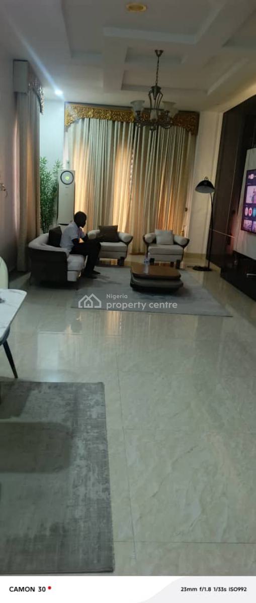 Executive Fully Furnished 4 Bedroom House with a Room Bq, Secured and Standard Estate at Ologolo, Ologolo, Lekki, Lagos, Semi-detached Duplex for Rent