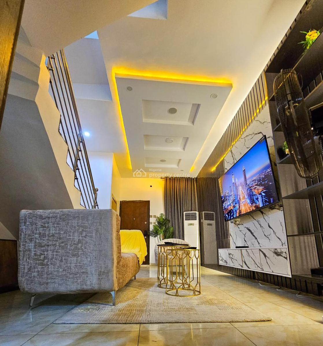 Furnished 3 Bedroom Terrace Duplex, Orchid Road By Chevron, Lekki Phase 2, Lekki, Lagos, Terraced Duplex for Sale