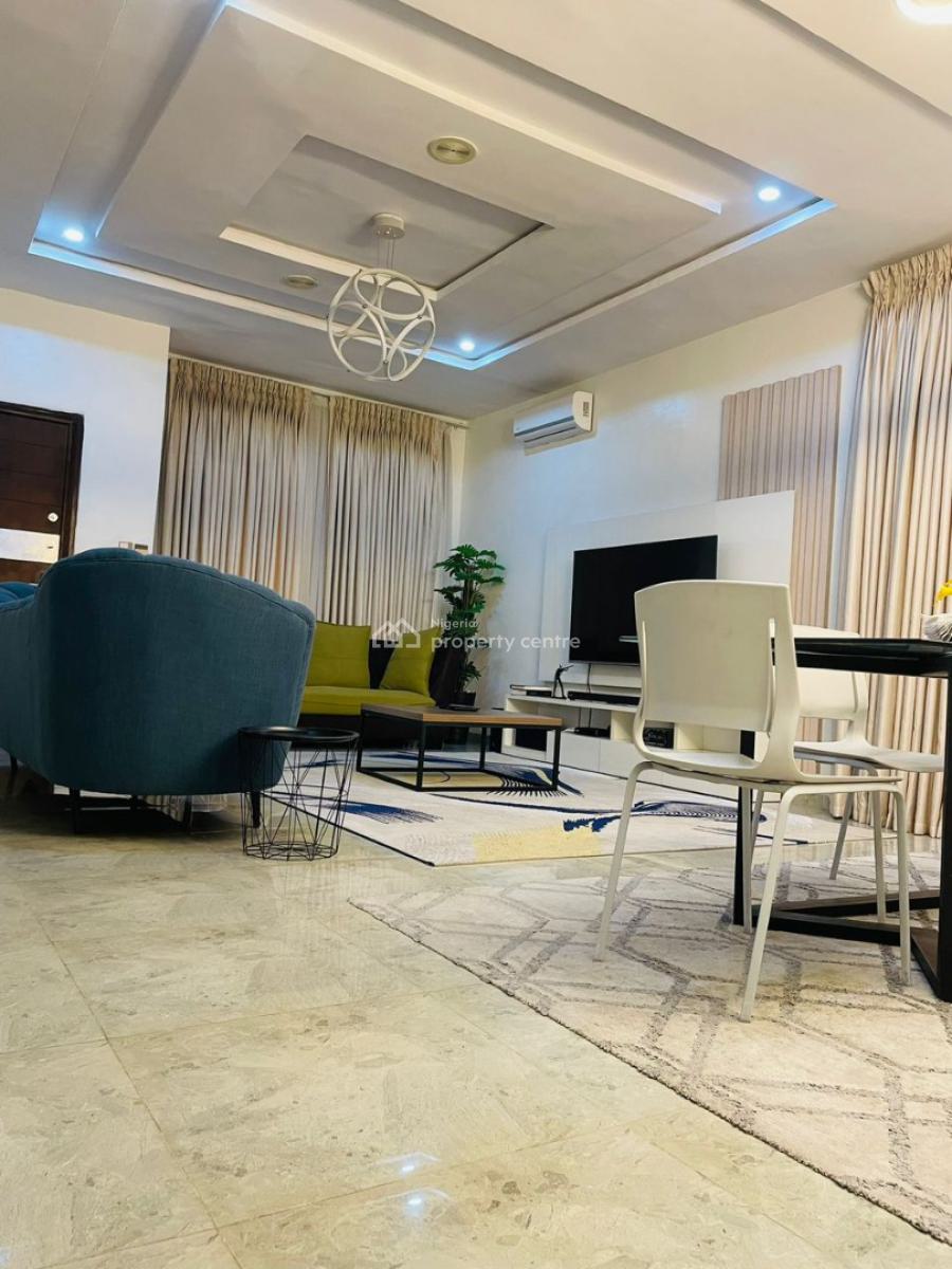 Fully Furnished 4 Bedroom Semi-detached Duplex with Swimming Pool & Gy, Lekki, Lagos, Semi-detached Duplex for Rent